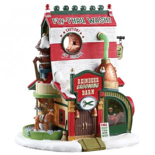 REINDEER GROOMING BARN, B/O (4.5V) REINDEER GROOMING BARN, B/O (4.5V)